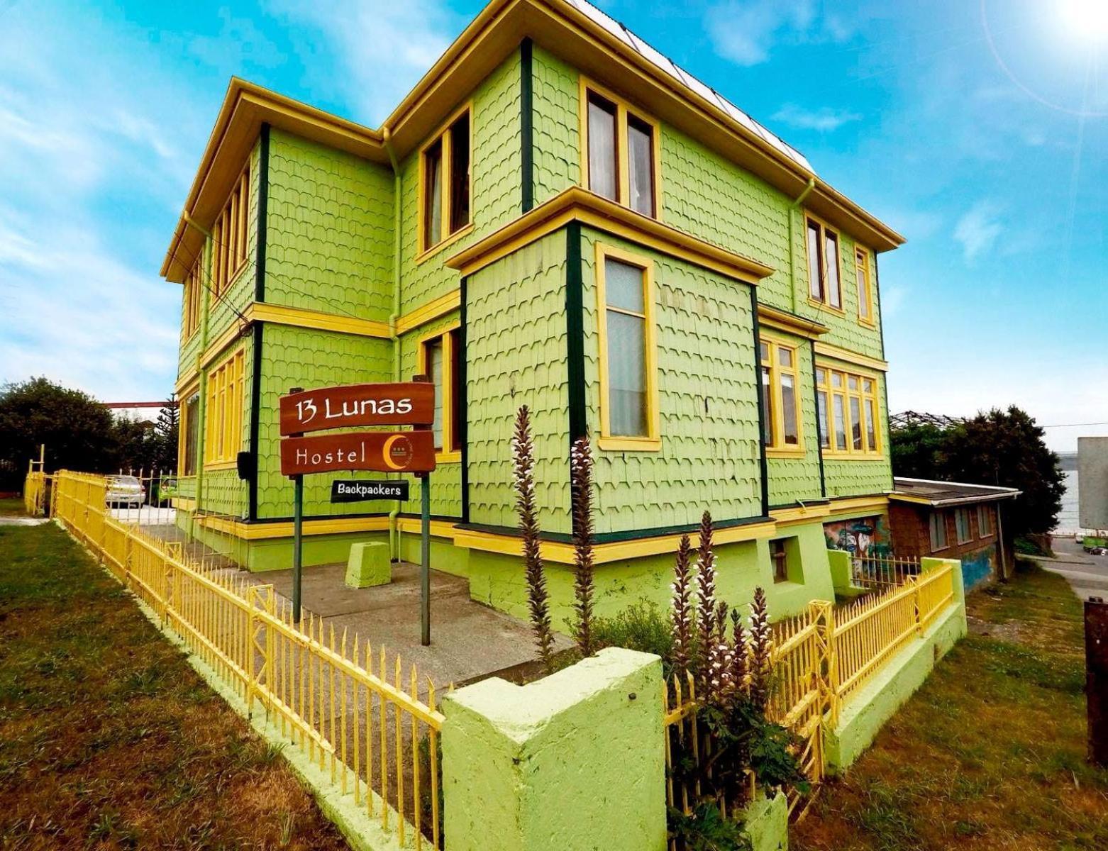 13 Lunas Hostel Ancud Exterior foto