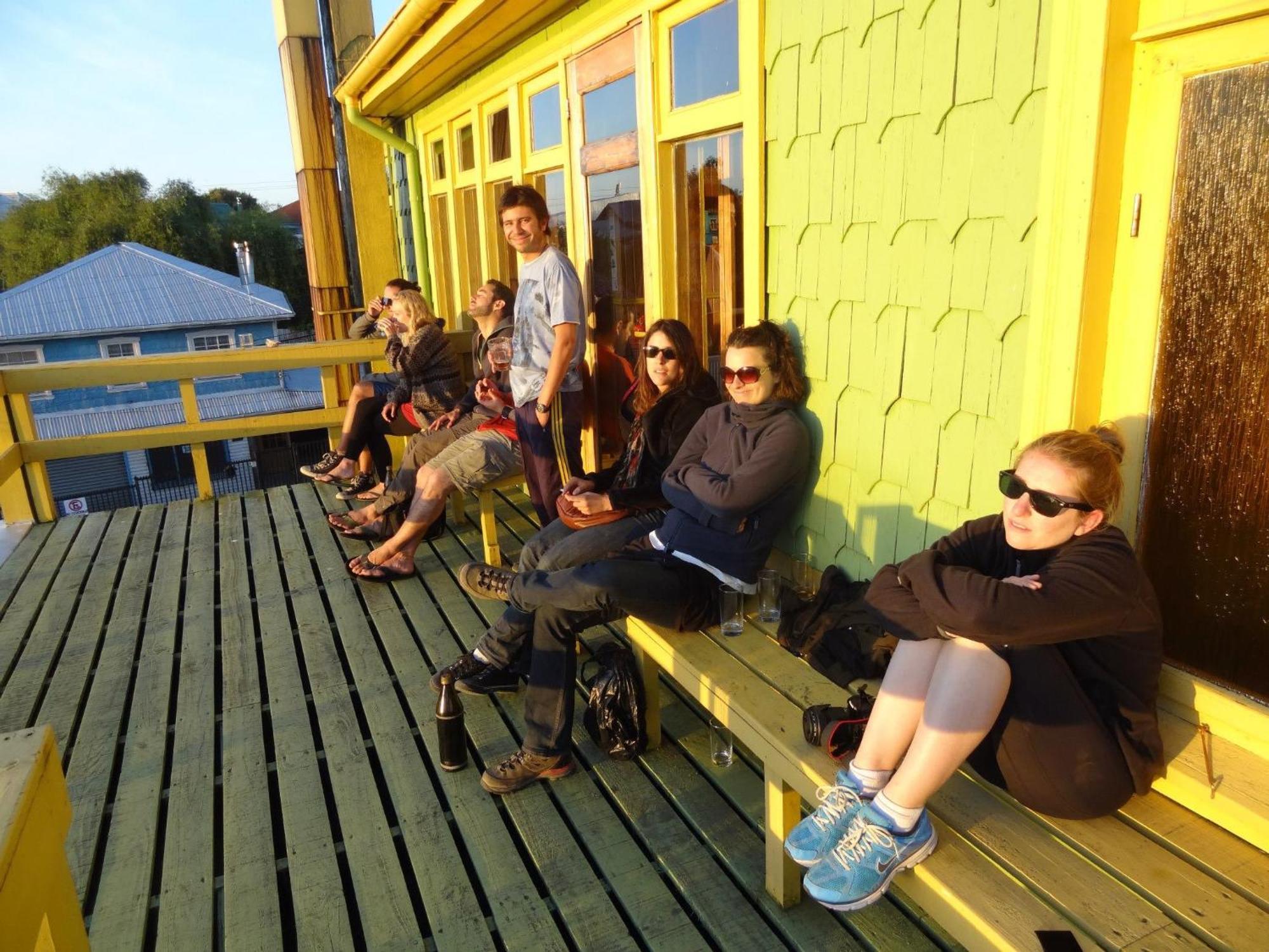 13 Lunas Hostel Ancud Exterior foto